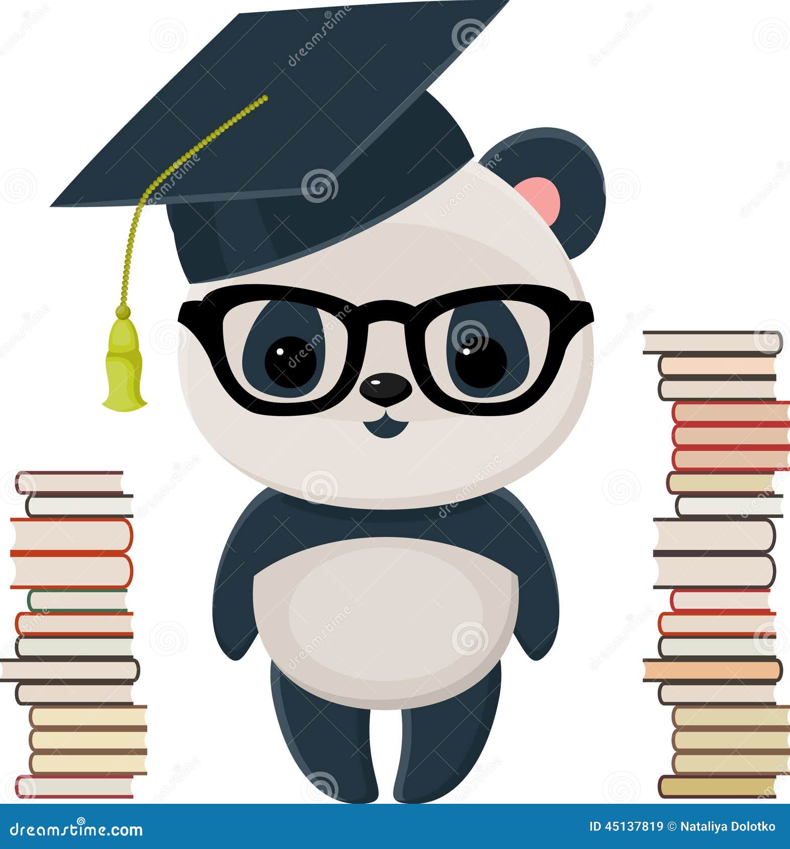 clipart panda graduation - photo #11