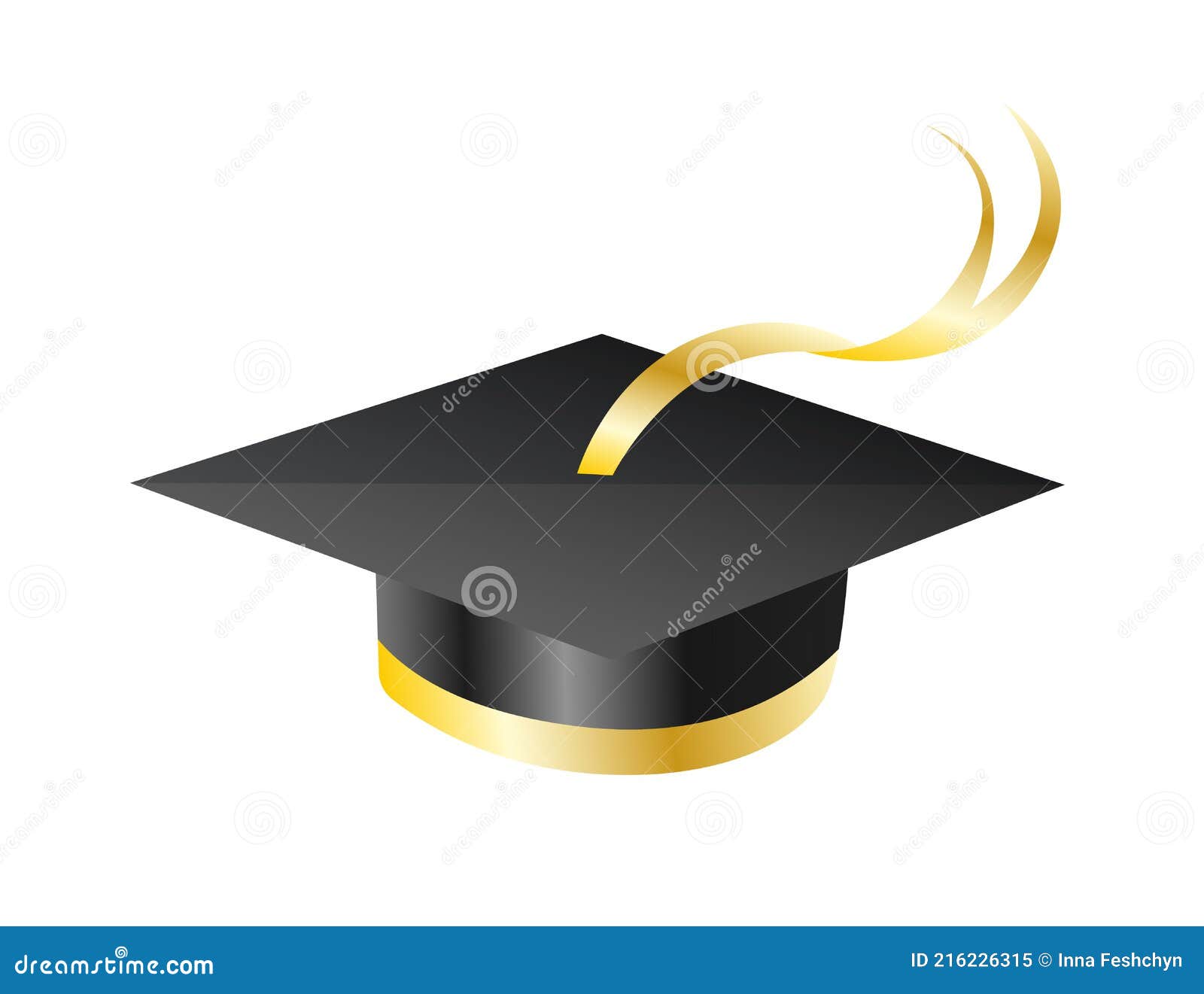 Graduation Cap. Element for Degree Ceremony and Educational Programs ...