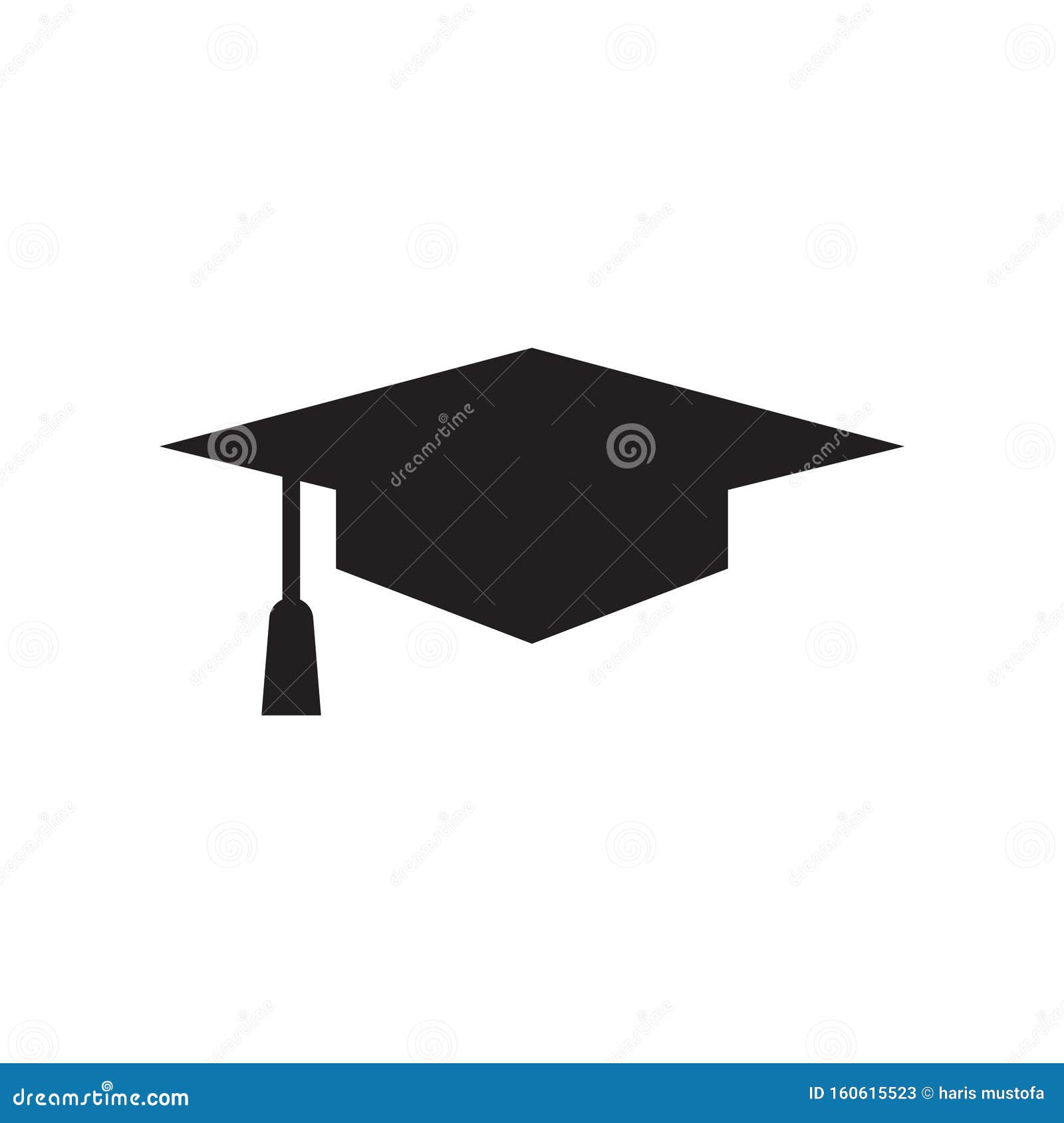 graduation cap graphic  template  
