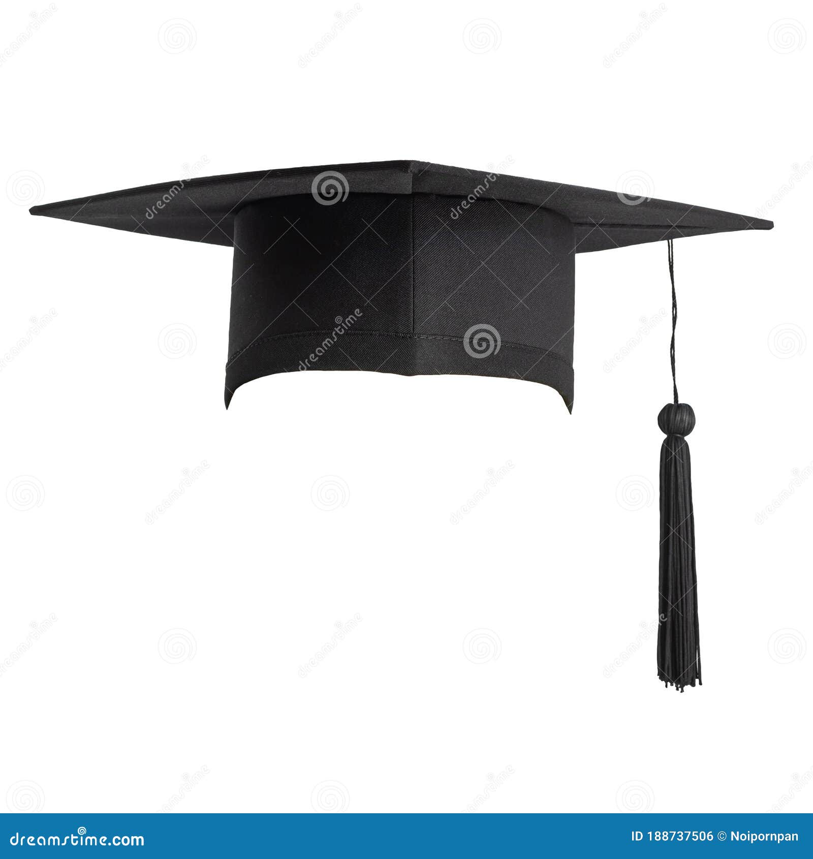 Graduation Hat, Academic Cap Or Mortarboard In Black