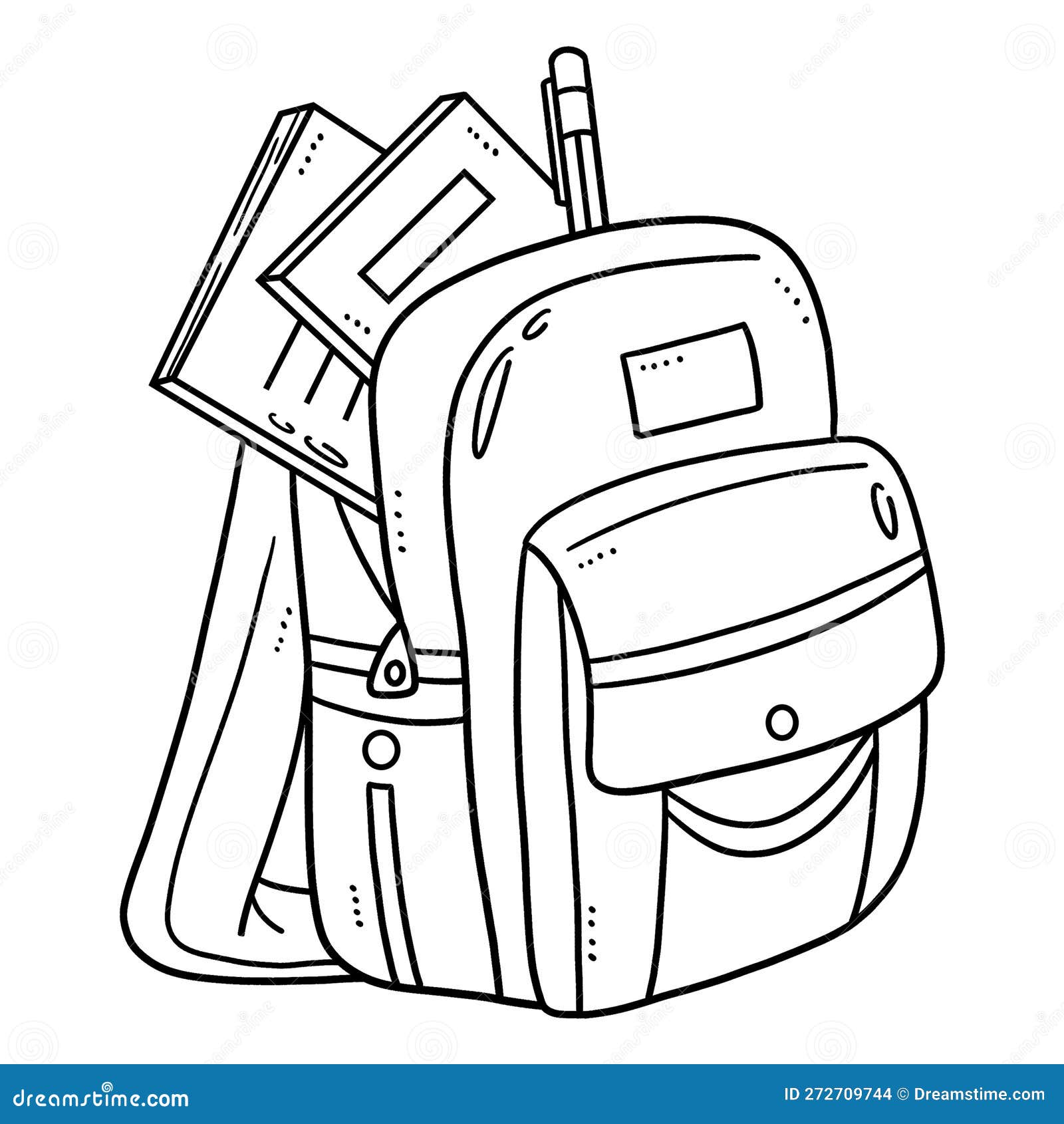 Aggregate 129+ school bag drawing easy