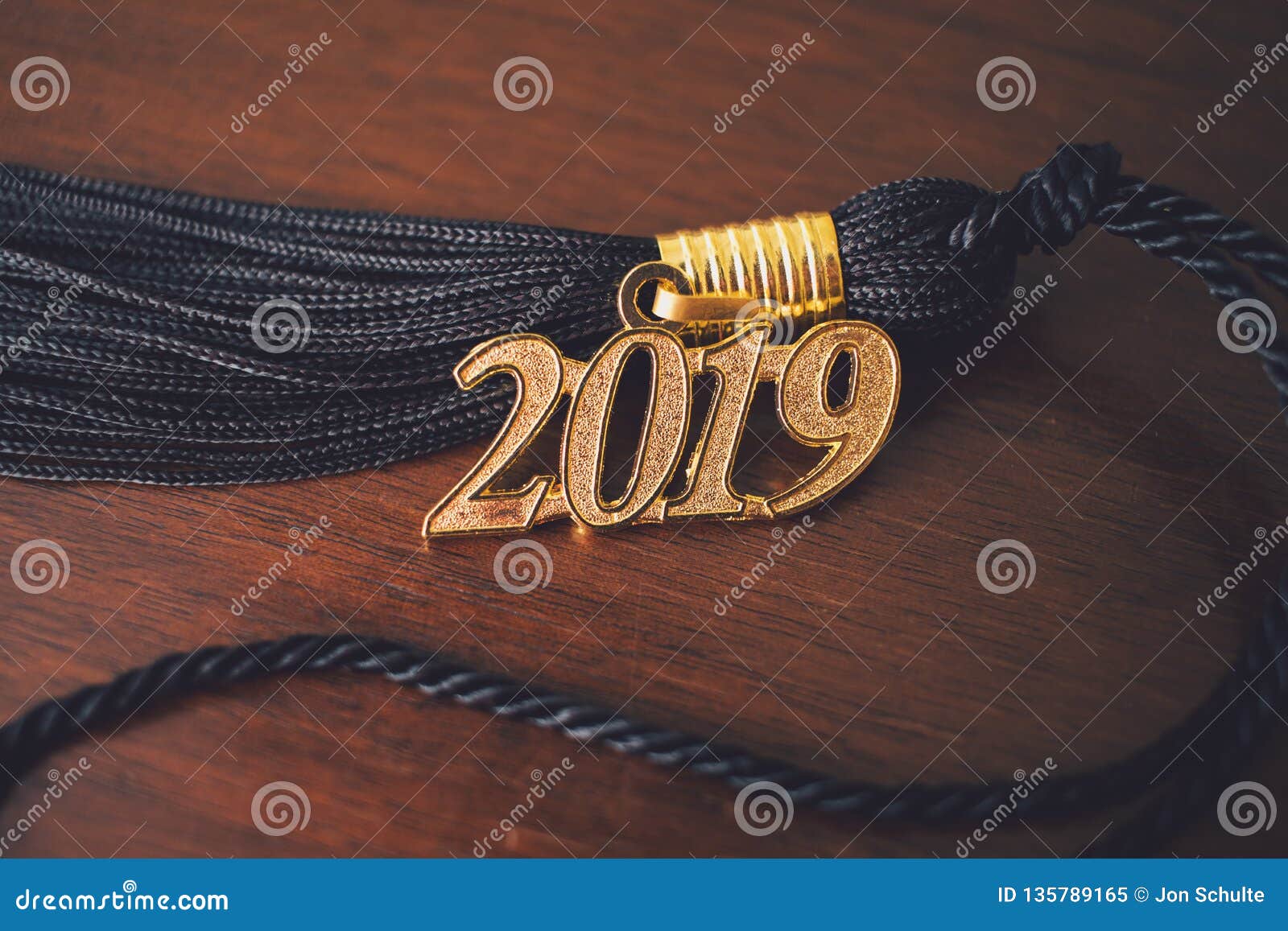 2019 Graduation Tassel stock image. Image of gold, sign 135789165