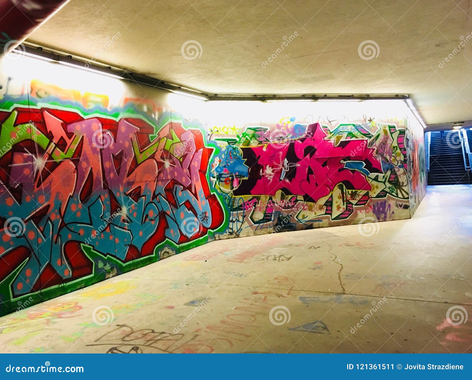 Graffiti art Vilnius editorial photo. Image of lithuania 121361511