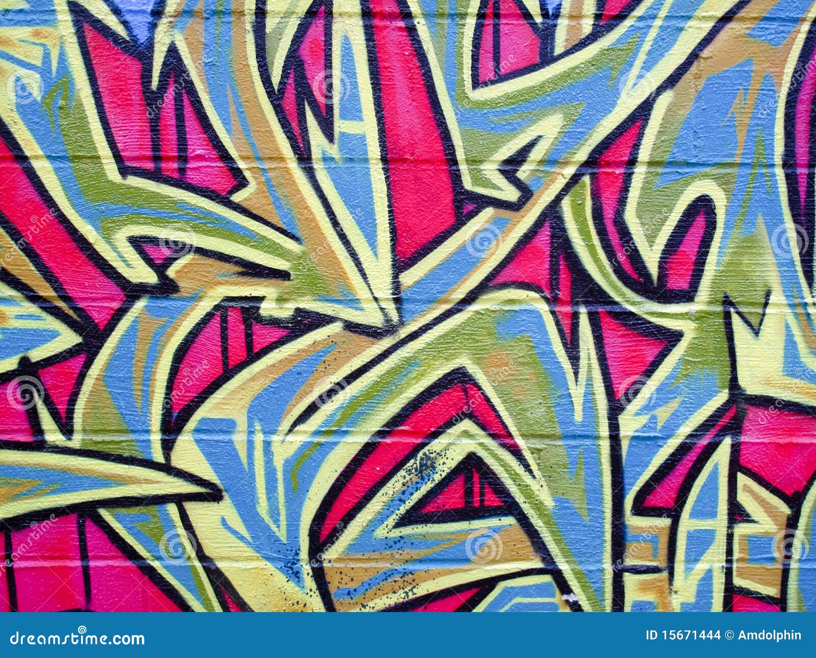 Graffiti on brick wall editorial stock image. Image of painted 15671444