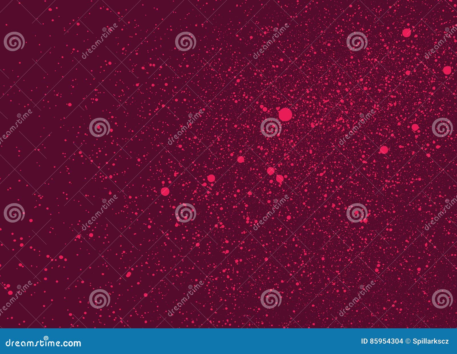Graffiti Grunge Spray Effect in Red Tones Stock Vector Illustration