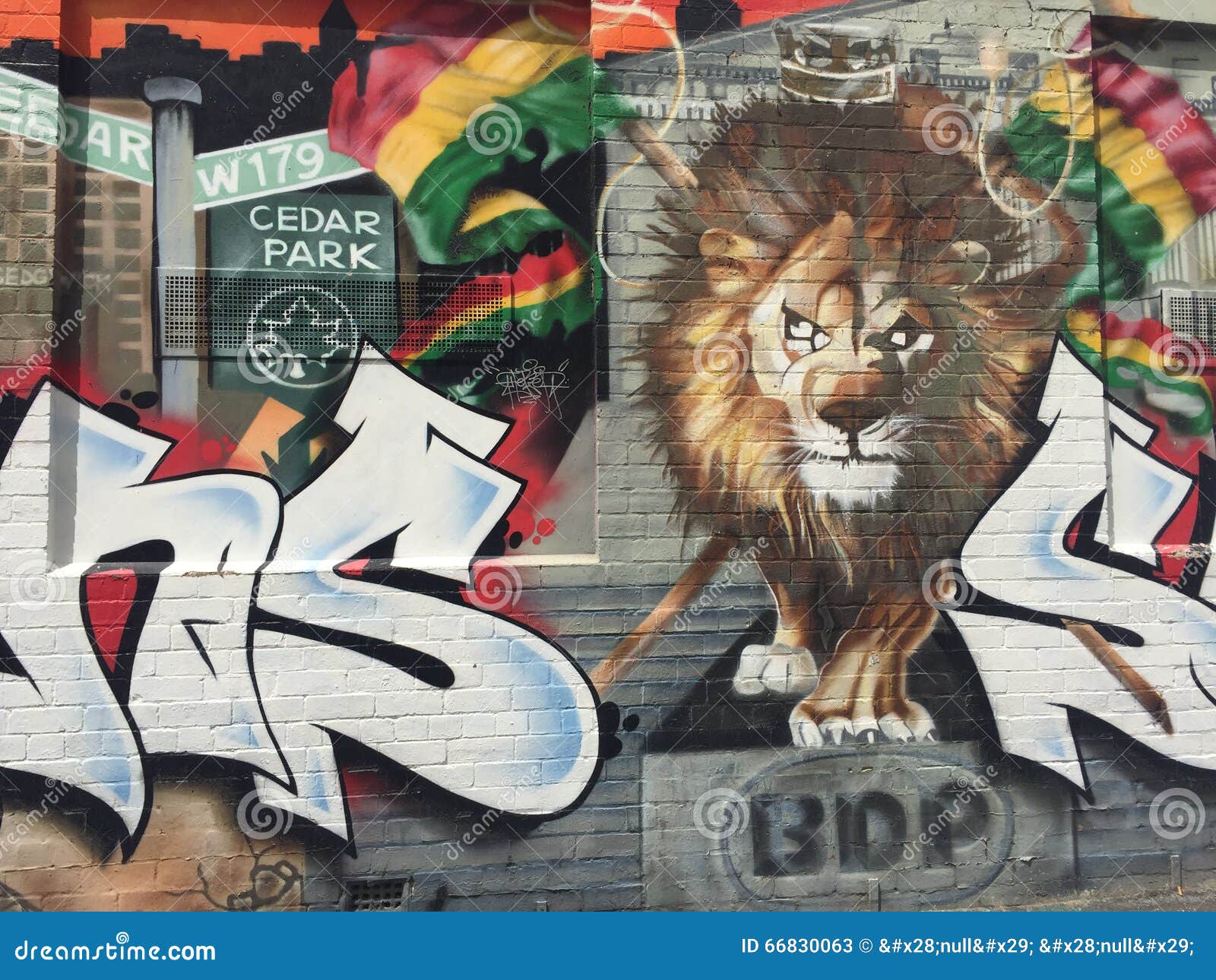 Graffiti Lion King editorial stock photo. Image of graffiti 66830063
