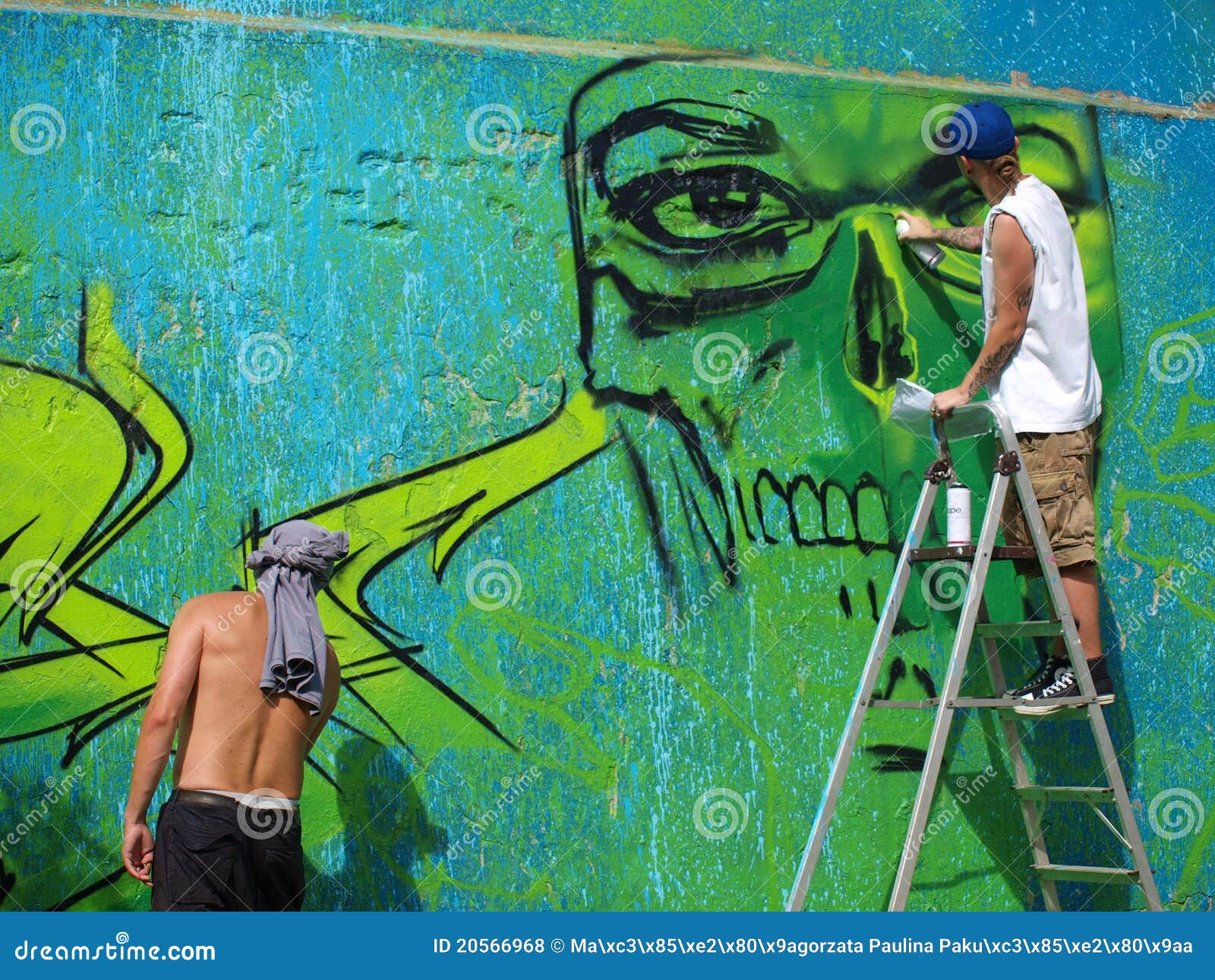 Graffiti Lublin Poland zdjęcie stock editorial. Obraz złożonej z