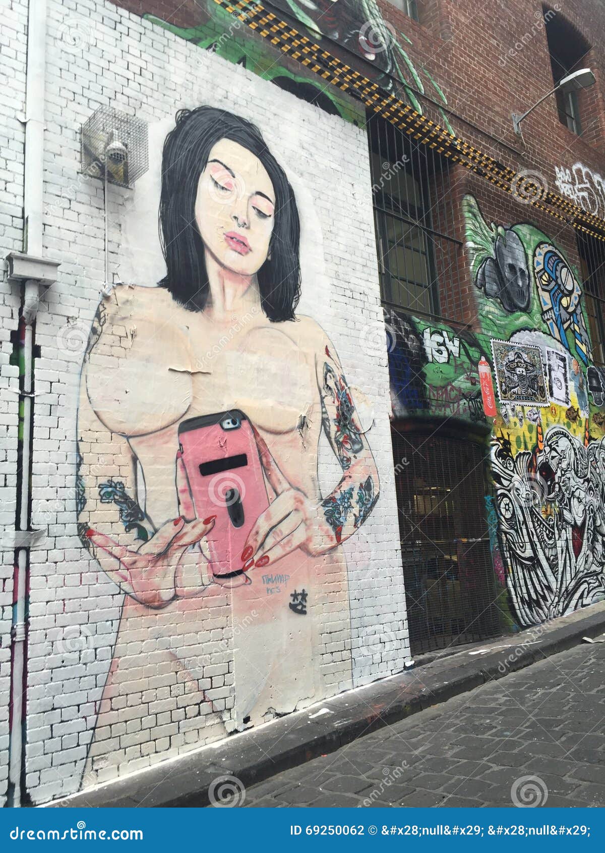 Graffiti On Nude Women 42