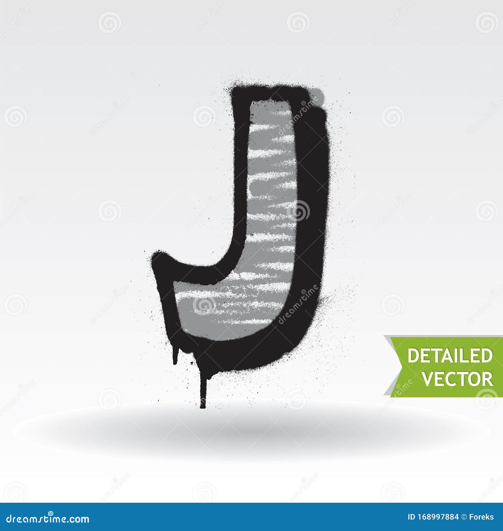 Graffiti Alphabet Letter J Highly Detailed Vector Font Stock Vector Illustration Of Aerosol Design Graffiti Alphabet Letter J Highly Detailed Vector Font Stock Vector Illustration Of Aerosol Design
