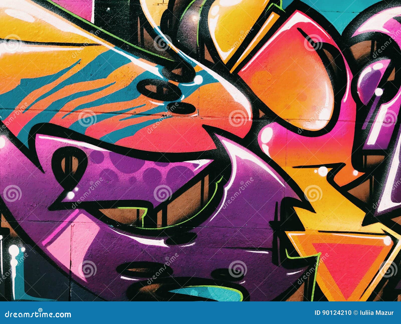 Graffiti Wall Background Urban Street Art Editorial Image Illustration Of Backdrop Background