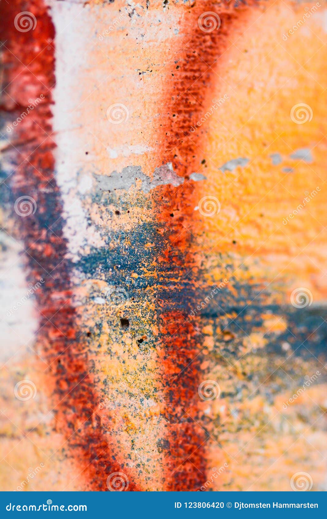 grafiti background on the concrete wall