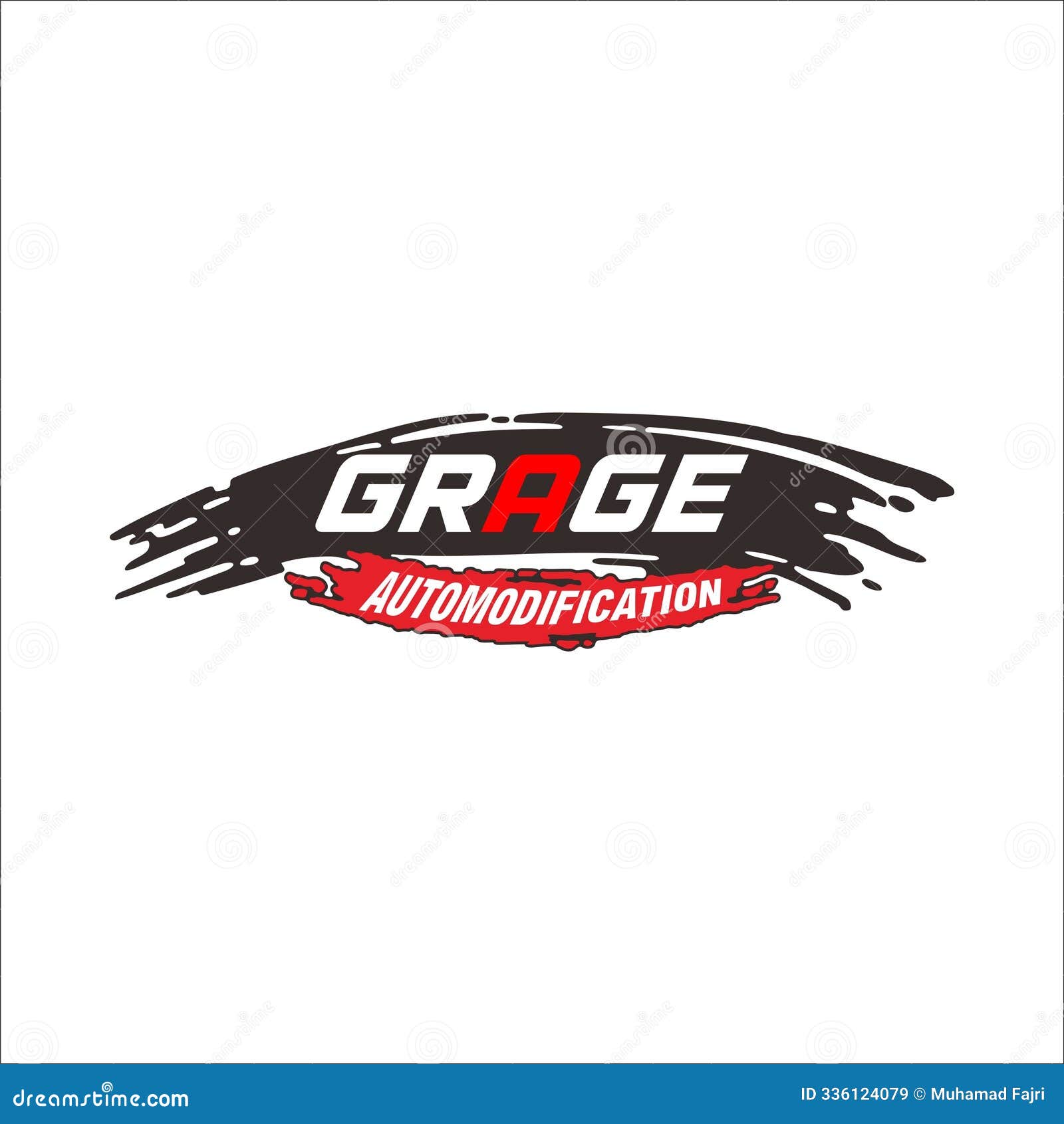 grage automodification logo with white background