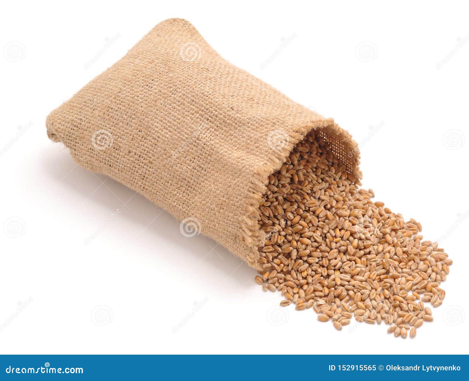 Grain in the bag stock image. Image of food, linen, dieting 152915565