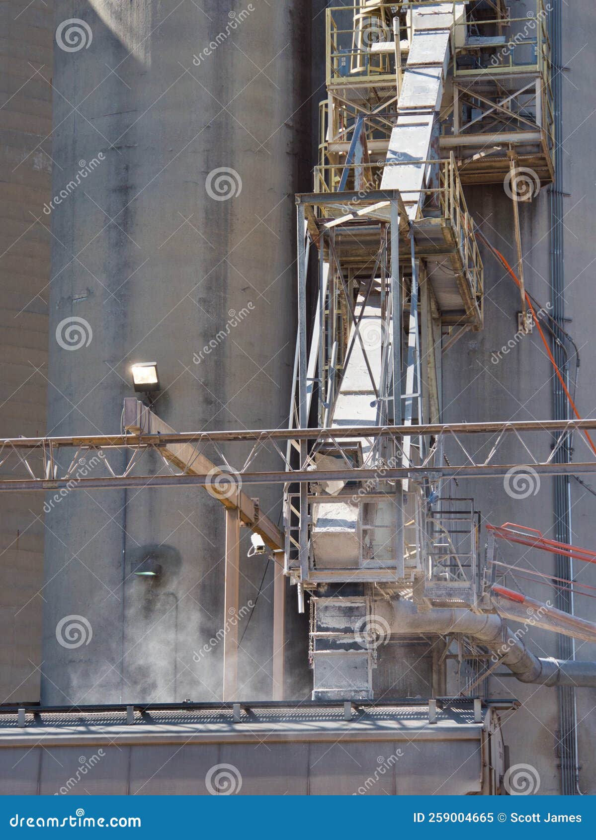 Grain / Corn Loading in Circleville Ohio Editorial Image Image of