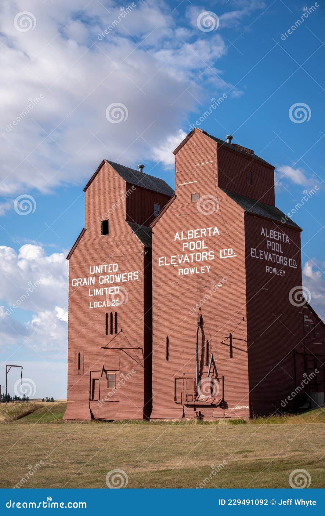 Historic Grain Elevators In Editorial Photo 229800071