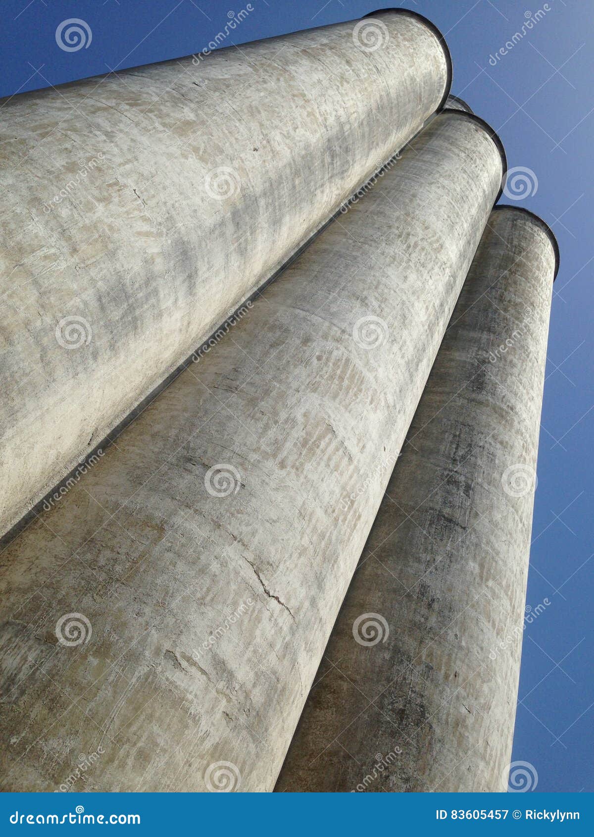 Grain Silo`s stock image. Image of towering, tall, farm 83605457
