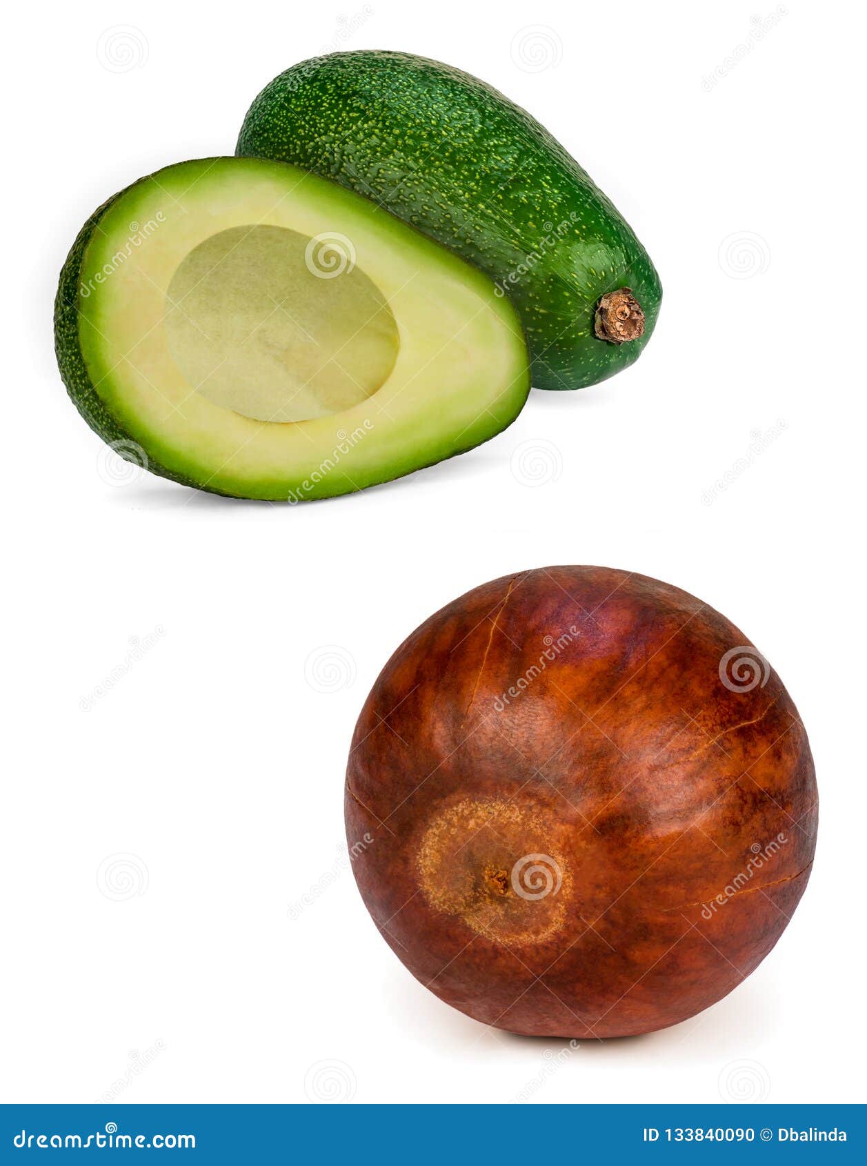 Graine d'avocat photo stock. Image du brun, sain, blanc 133840090
