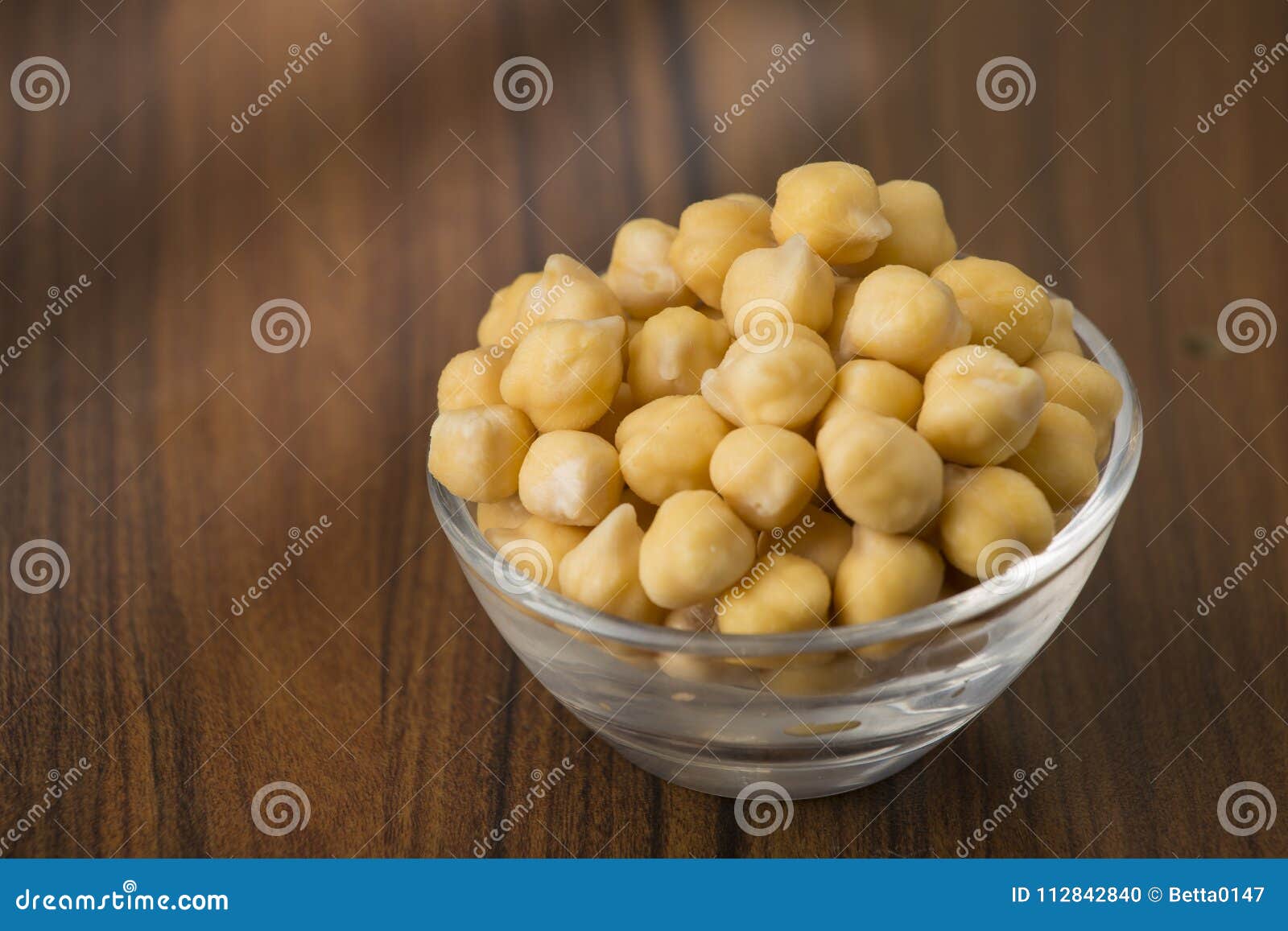 Grains of Chickpeas in Bowl on the Table Stock Photo Image of macro, bengal 112842840
