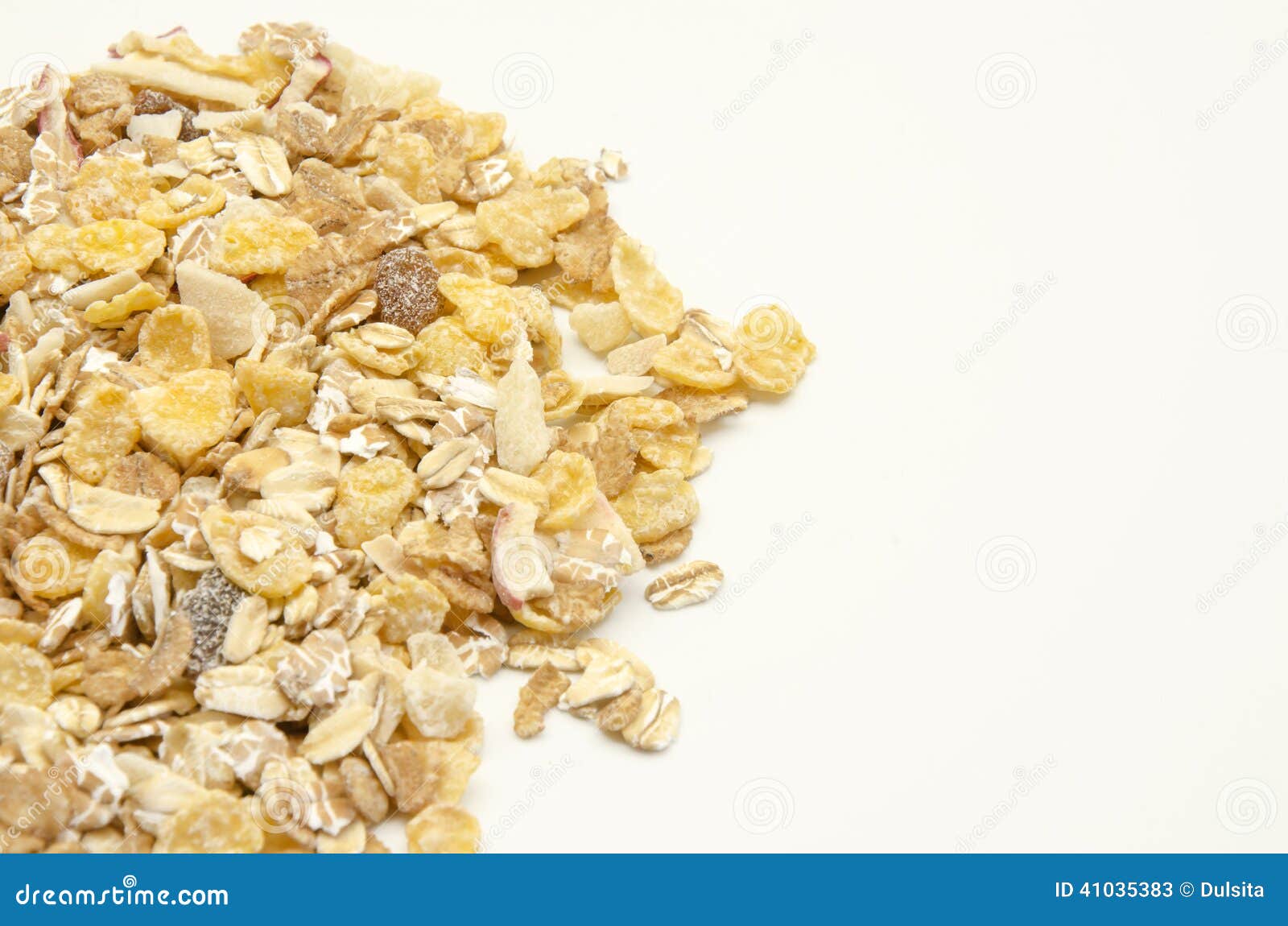 Grains of muesli stock image. Image of muesli, diet, maize 41035383