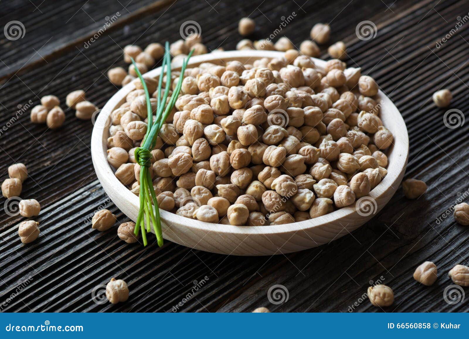 Grains of raw chickpeas stock photo. Image of nutritious 66560858