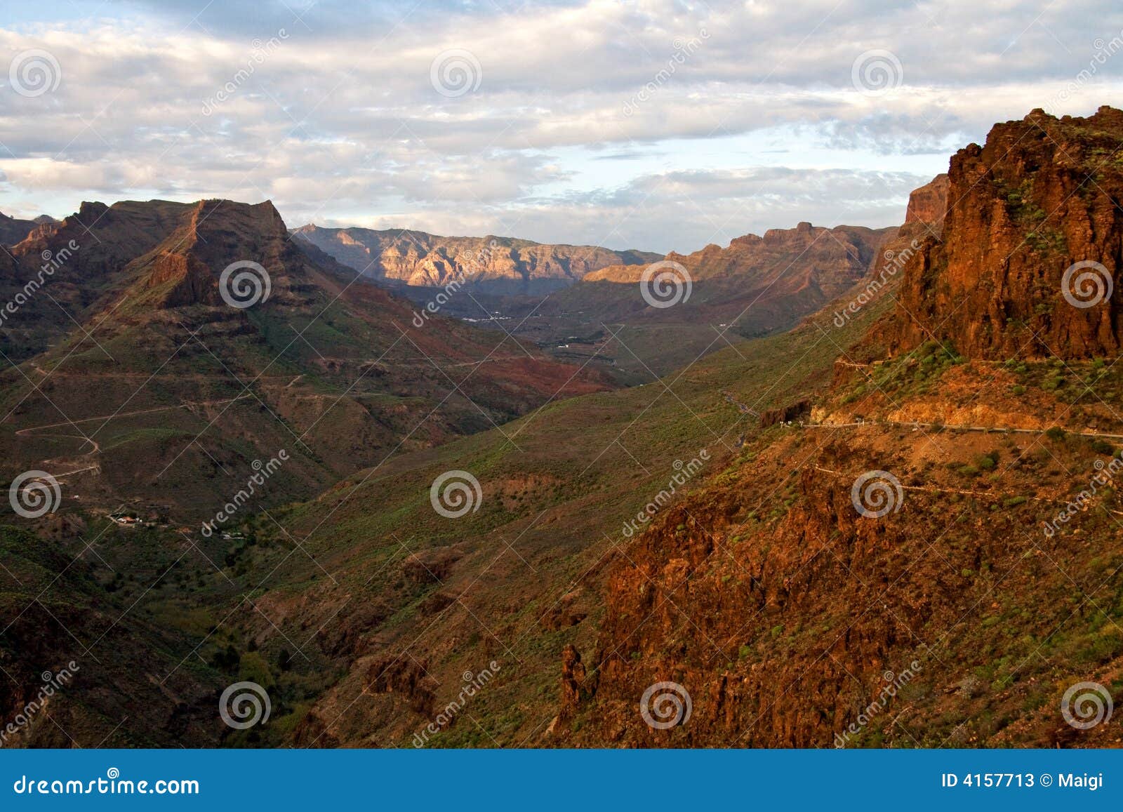 gran canarian mountains