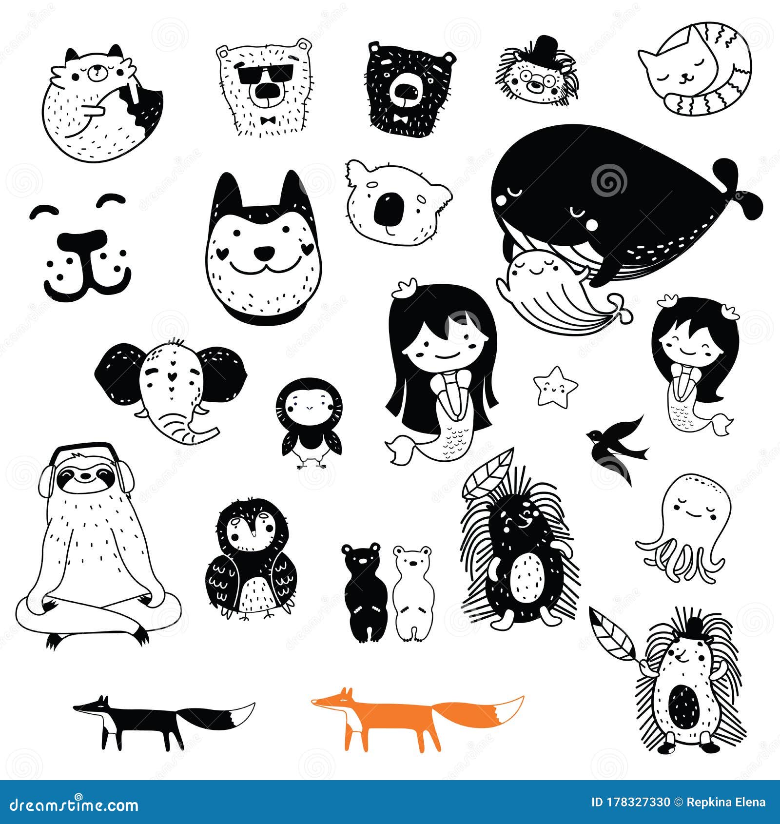 Gran Conjunto De Personajes De Dibujos Animados Bonitos Ilustración del Vector - Ilustración de equipo, deletreado: 178327330 Gran Conjunto De Personajes De Dibujos Animados Bonitos Ilustración del Vector - Ilustración de equipo, deletreado: 178327330