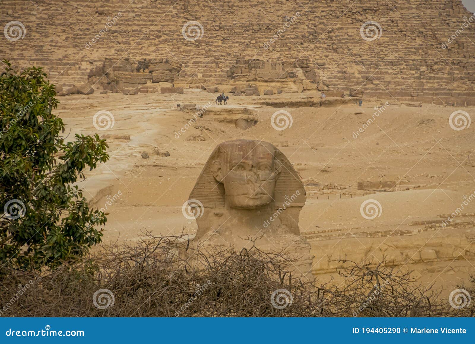 gran esfinge de guiza. el cairo. egipto