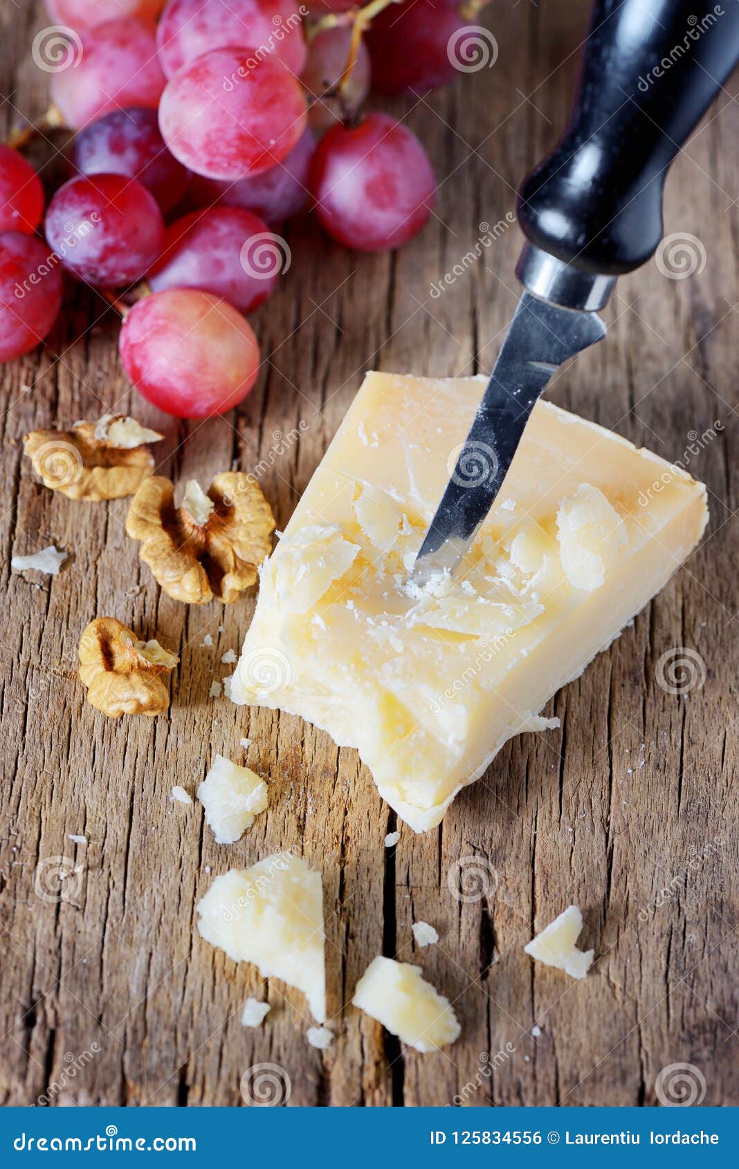 grana padano- chunk of parmesan cheese