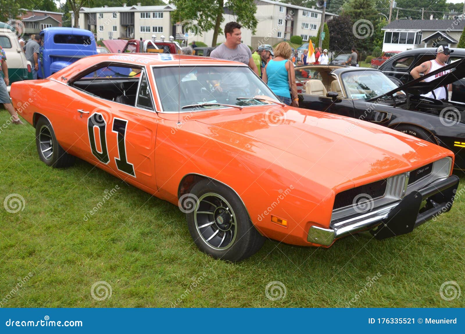 1969 Dodge Charger General Lee Editorial Photo - Image of corvette, auto:  176335521