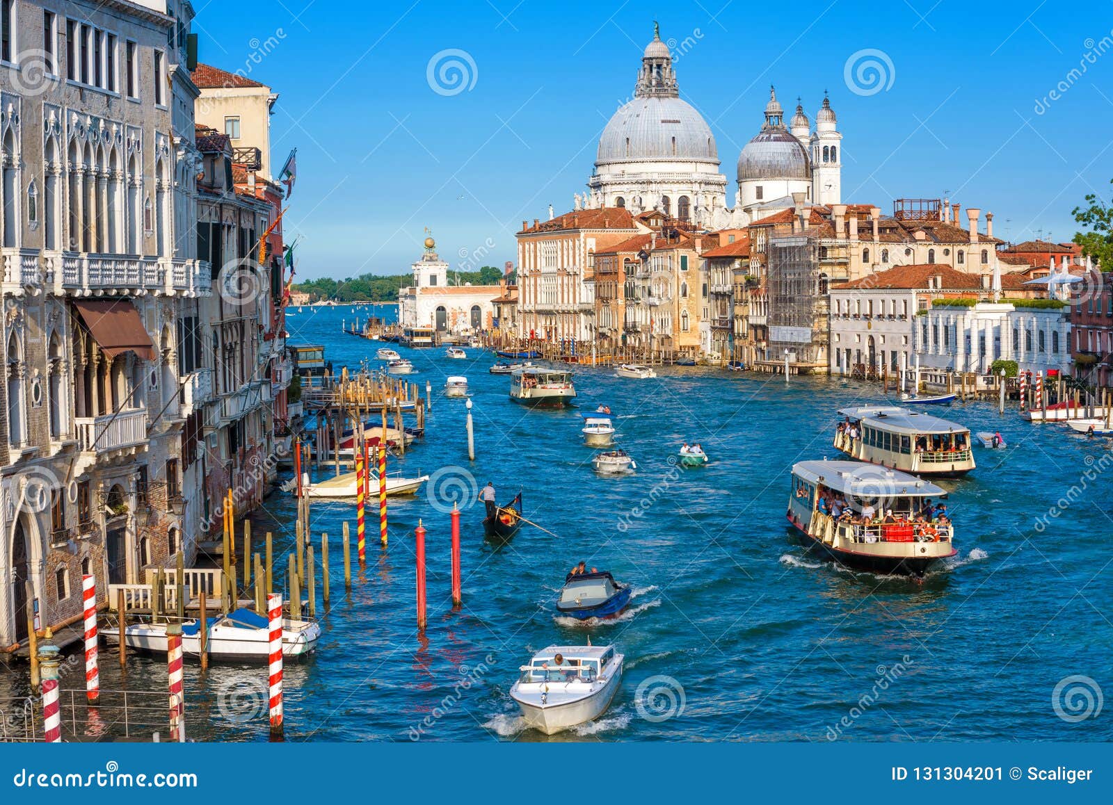 Grand Canal In Venice Italy Editorial Photo Image Of