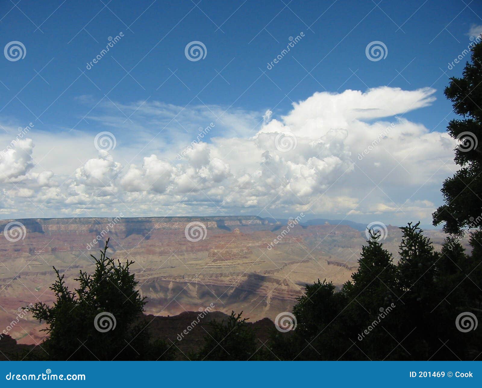 Clouds over Grand Canyon