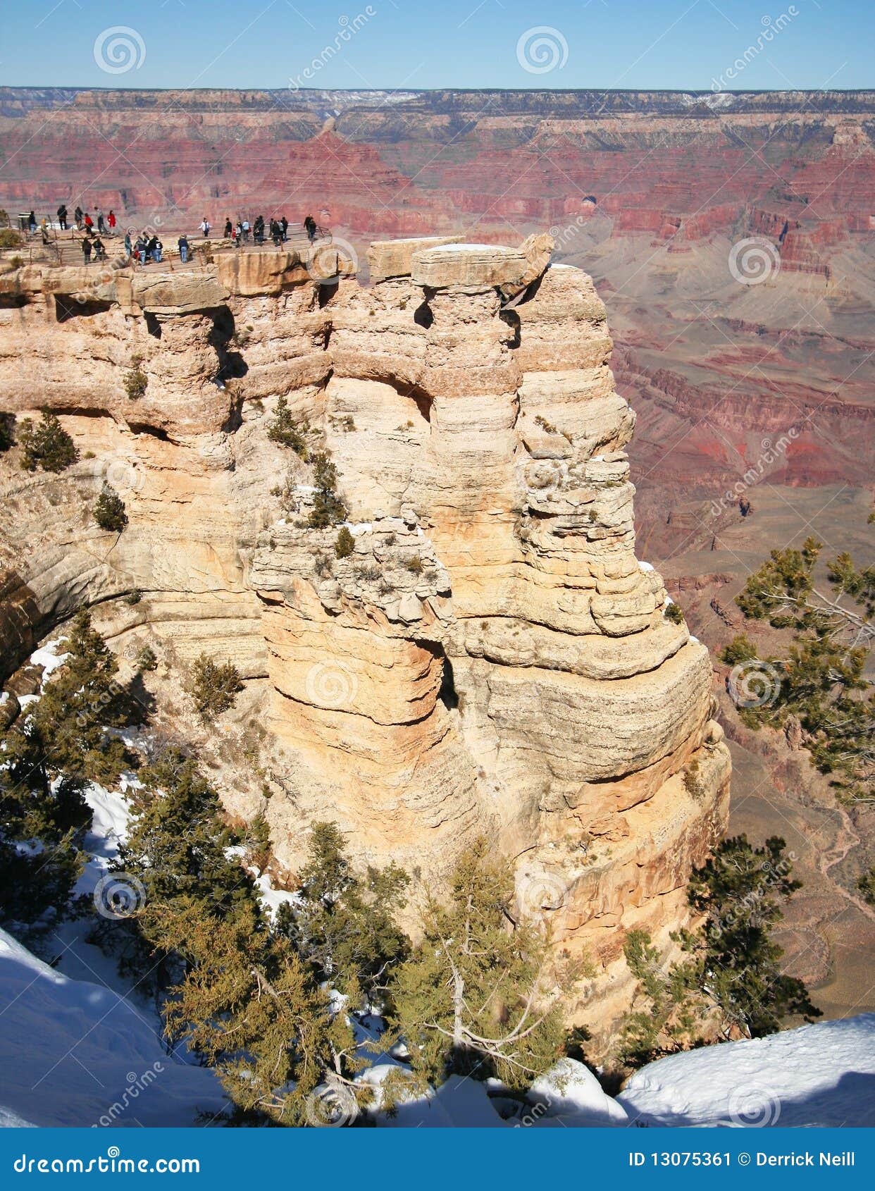 the grand canyon from mather point