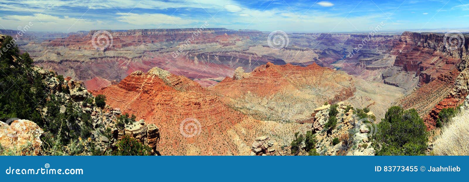 landscape panorama of grand canyon from navajo point, grand canyon national park, arizona