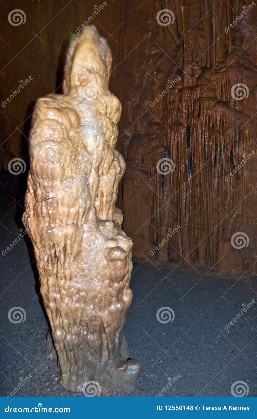 Grand Caverns Grottoes Virginia USA Stock Photo Image of dark, area