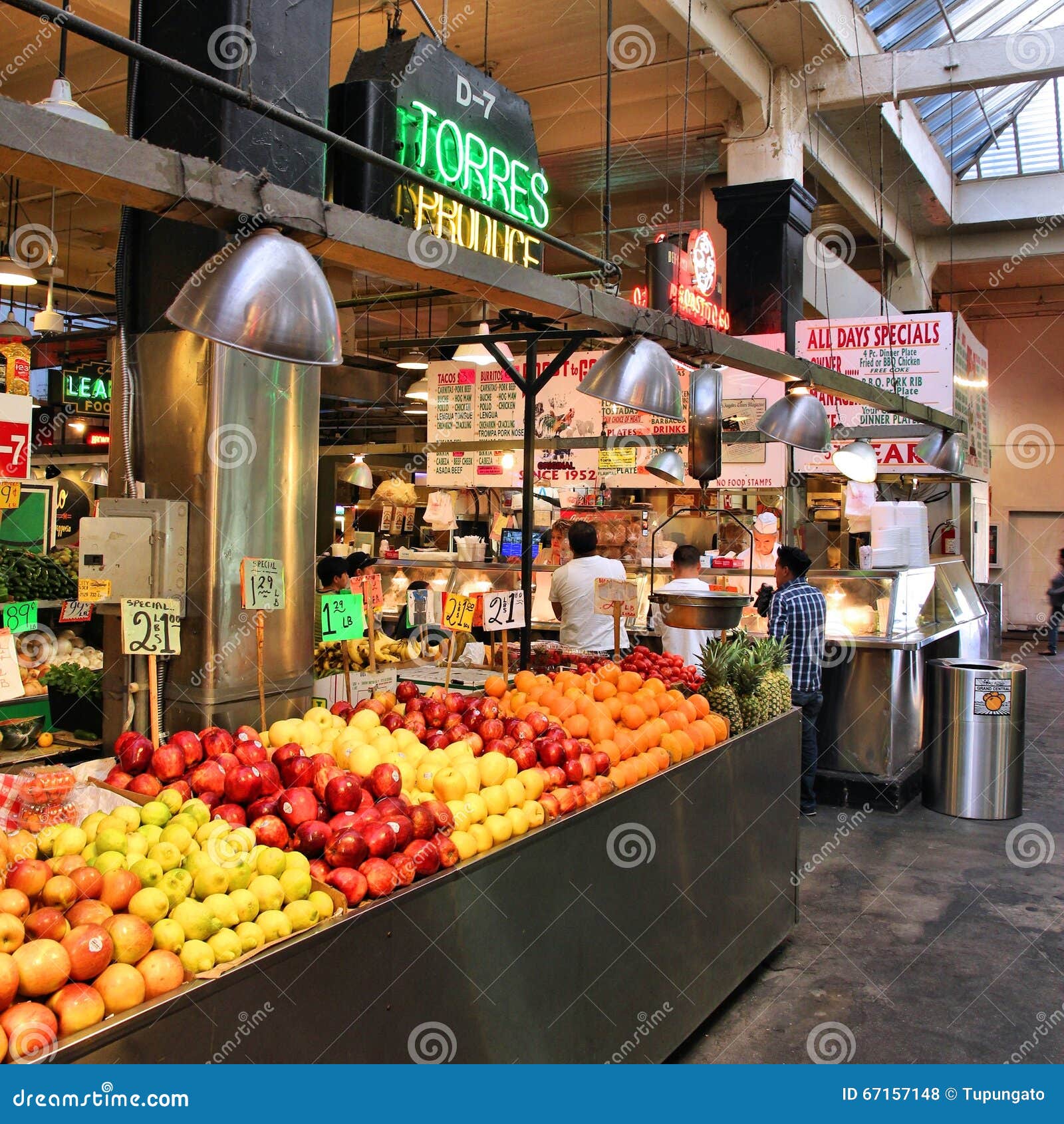 Grand Central Market editorial stock photo. Image of sightseeing - 67157148