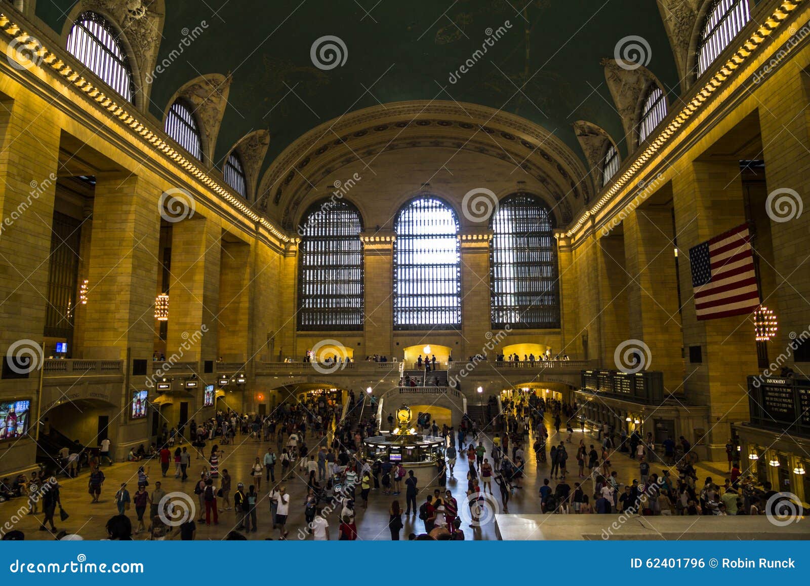 Overview With The Central Artesian Fountain In Bucharest Editorial