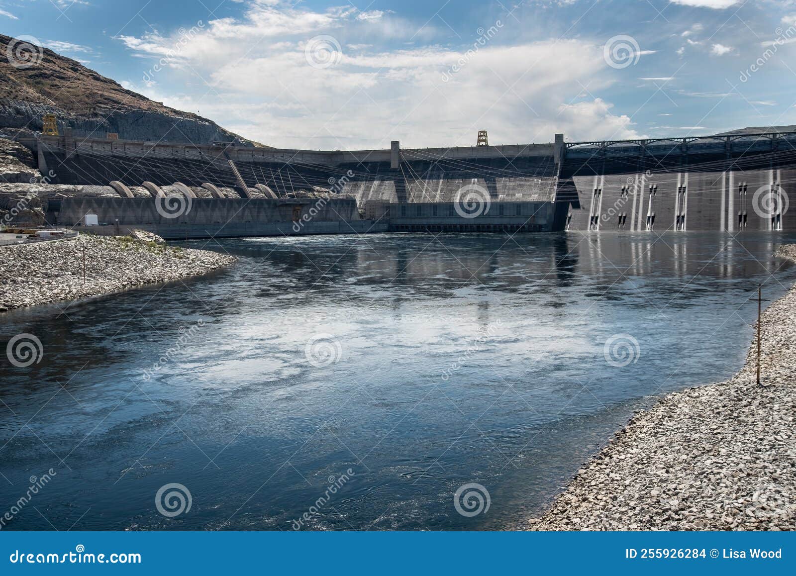 The Grand Coulee Dam Washington Stock Photo Image of generator