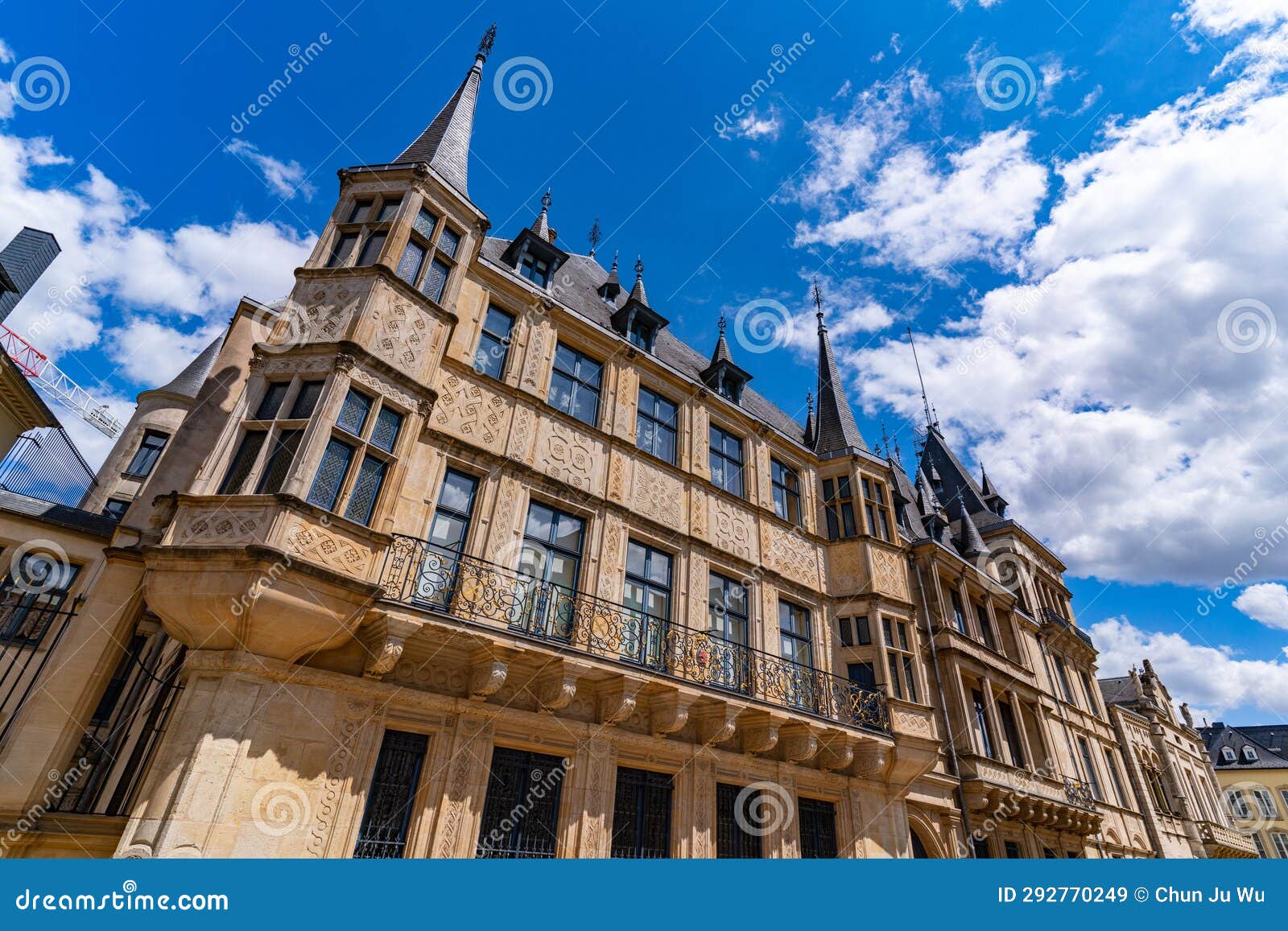 Grand Ducal Palace, a Palace in Luxembourg Stock Image - Image of ...