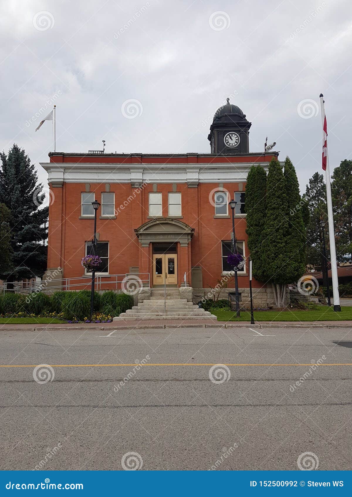 Grand Forks City Hall stock photo. Image of grand, city 152500992