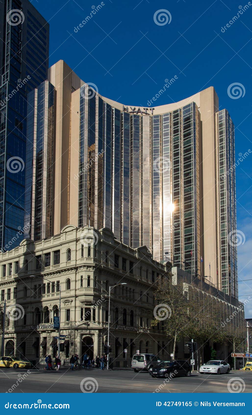 Grand Hyatt Hotel in Melbourne Editorial Image - Image of grand, collins:  42749165