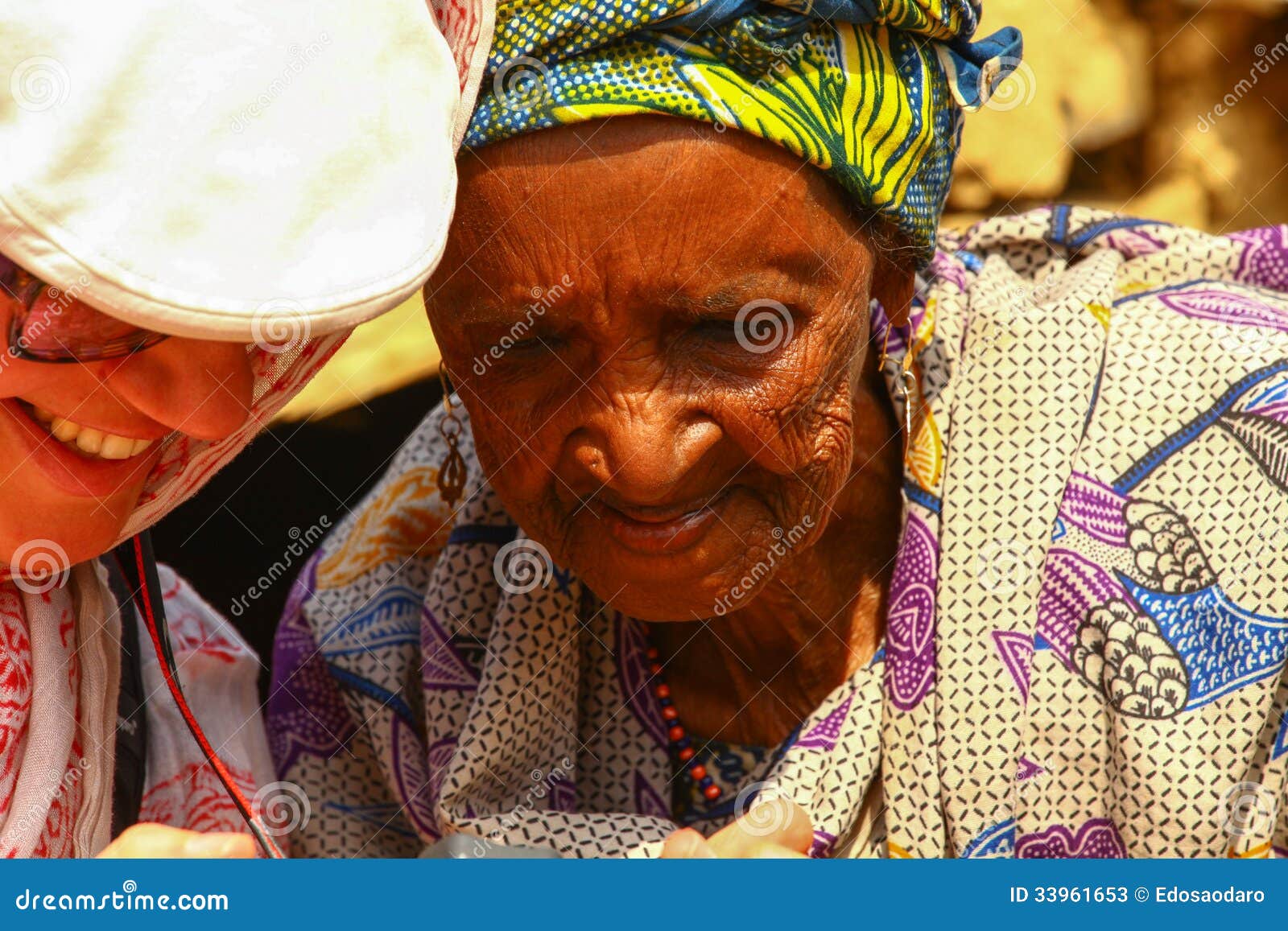 Grand Maman Africaine Image Stock Image Du Quelques