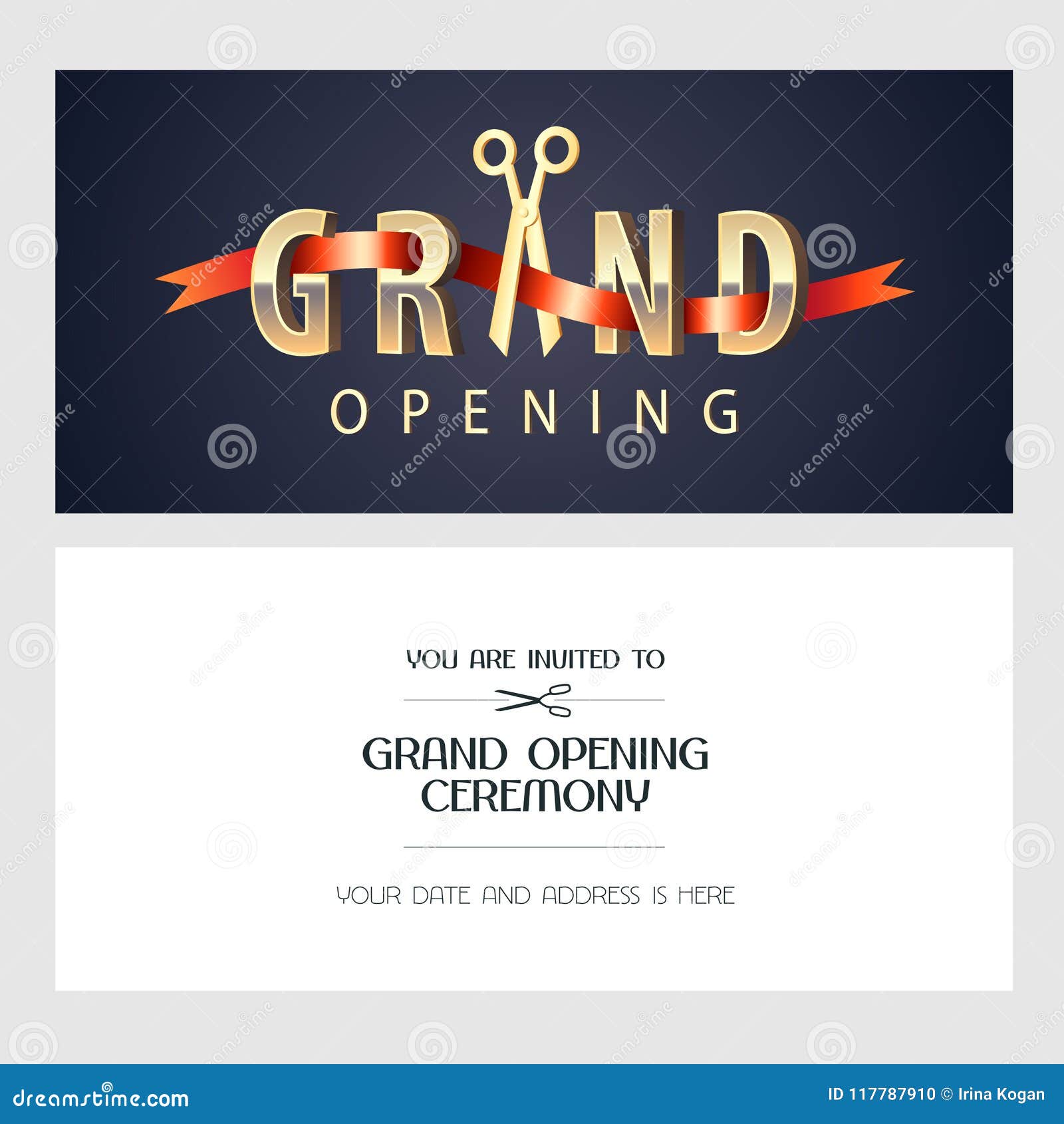 Grand Opening Invitation Stock Illustrations 3 116 Grand Opening Invitation Stock Illustrations Vectors Clipart Dreamstime