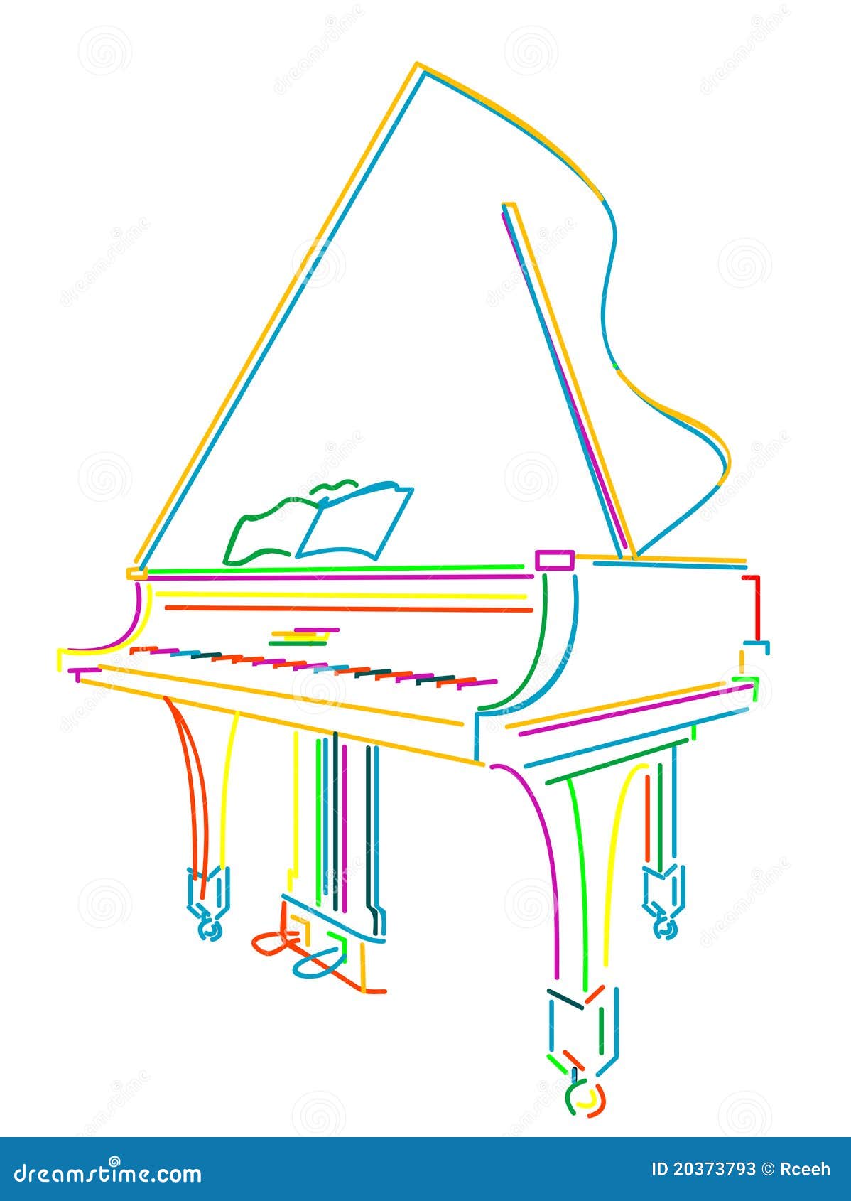 One continuous line drawing of luxury wooden grand piano Classical music  instruments concept Trendy single line draw design graphic vector  illustration 3593519 Vector Art at Vecteezy