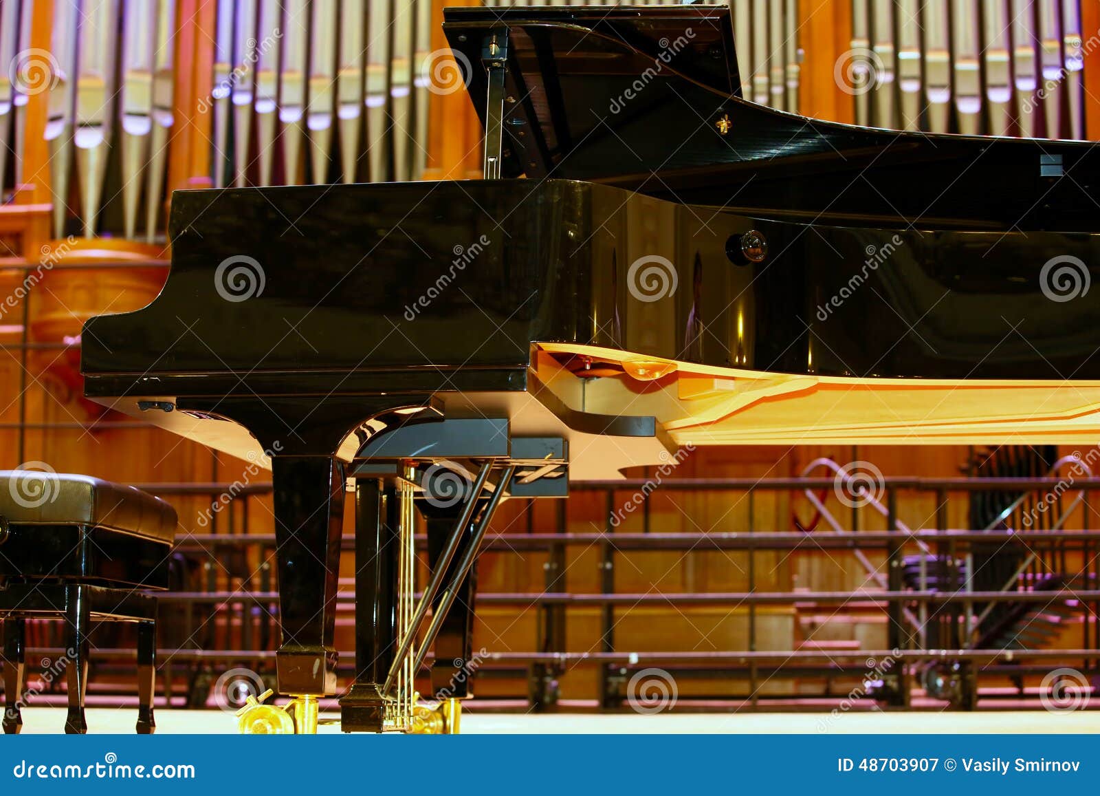 Grand piano stock image. Image of entertainment, music 48703907