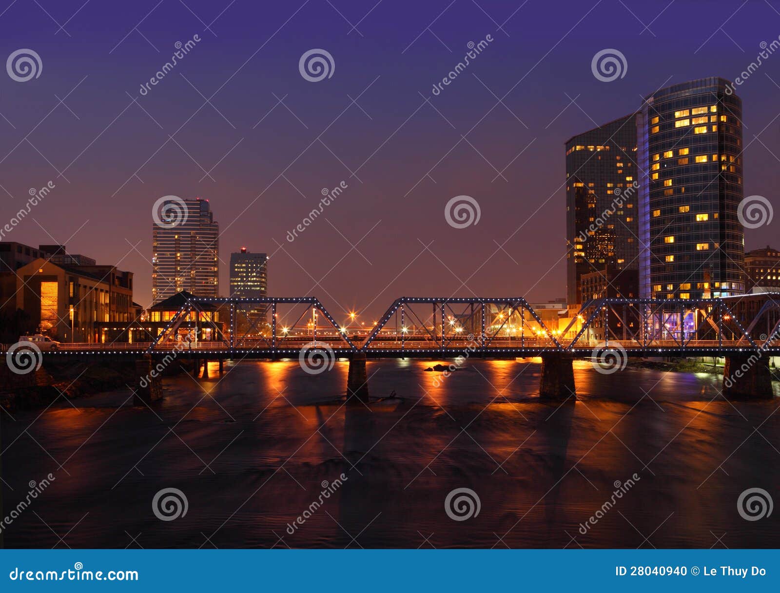 Grand Rapids City stock photo. Image of beautiful, america 28040940