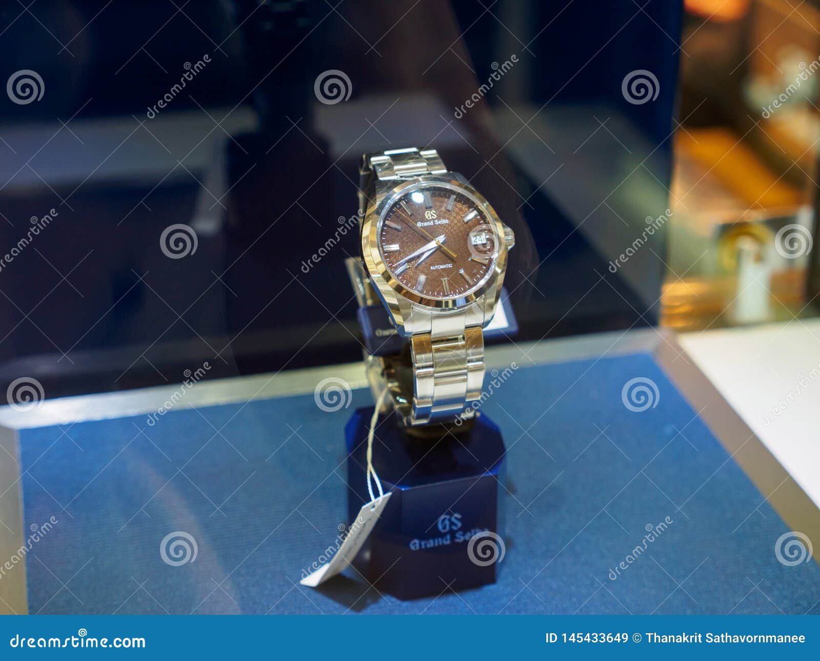 Grand Seiko Automatic Watch at AD, Bangkok, Thailand Editorial Stock Image  - Image of commercial, department: 145433649