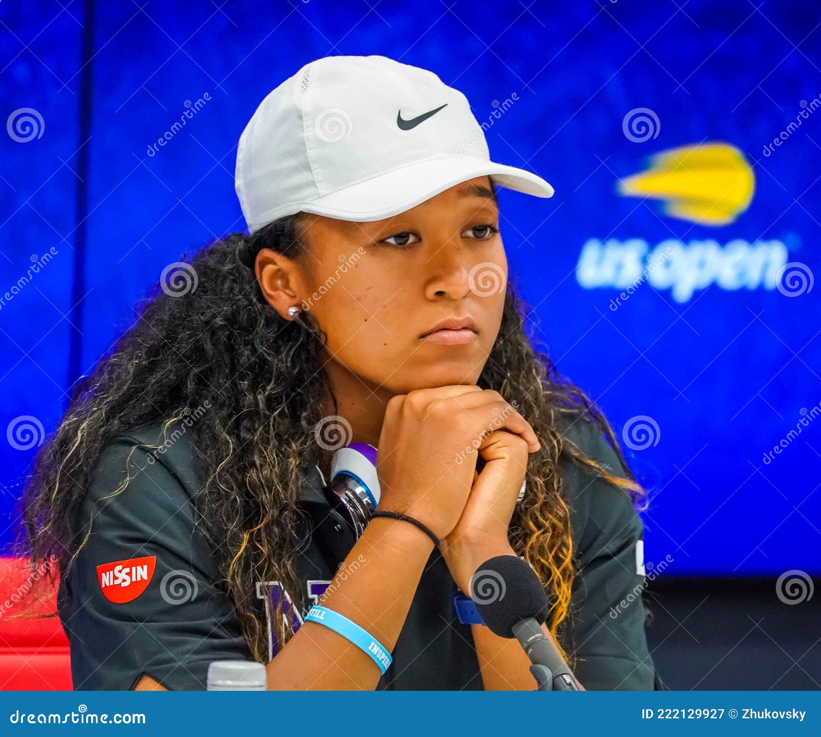 Grand Slam Champion Naomi Osaka Of Japan During Press Conference After