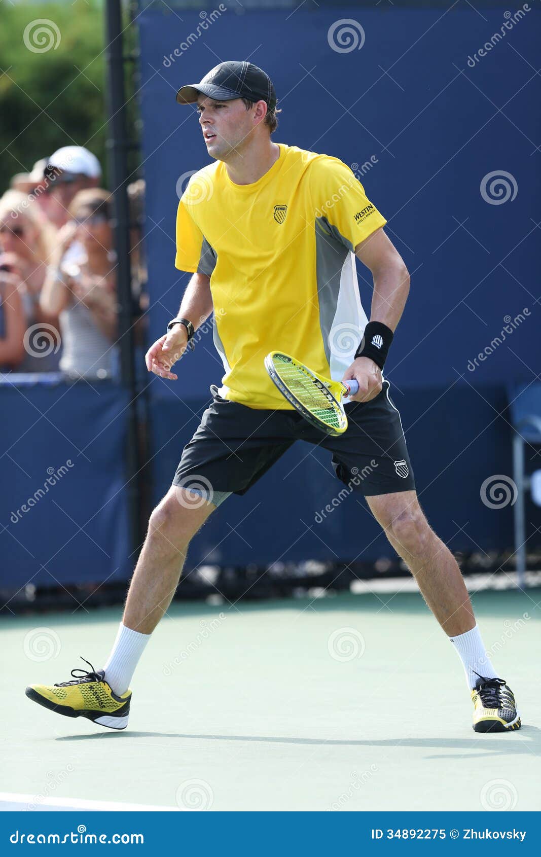 Grand Slam Champions Bob Bryan during First Round Doubles Match at US ...