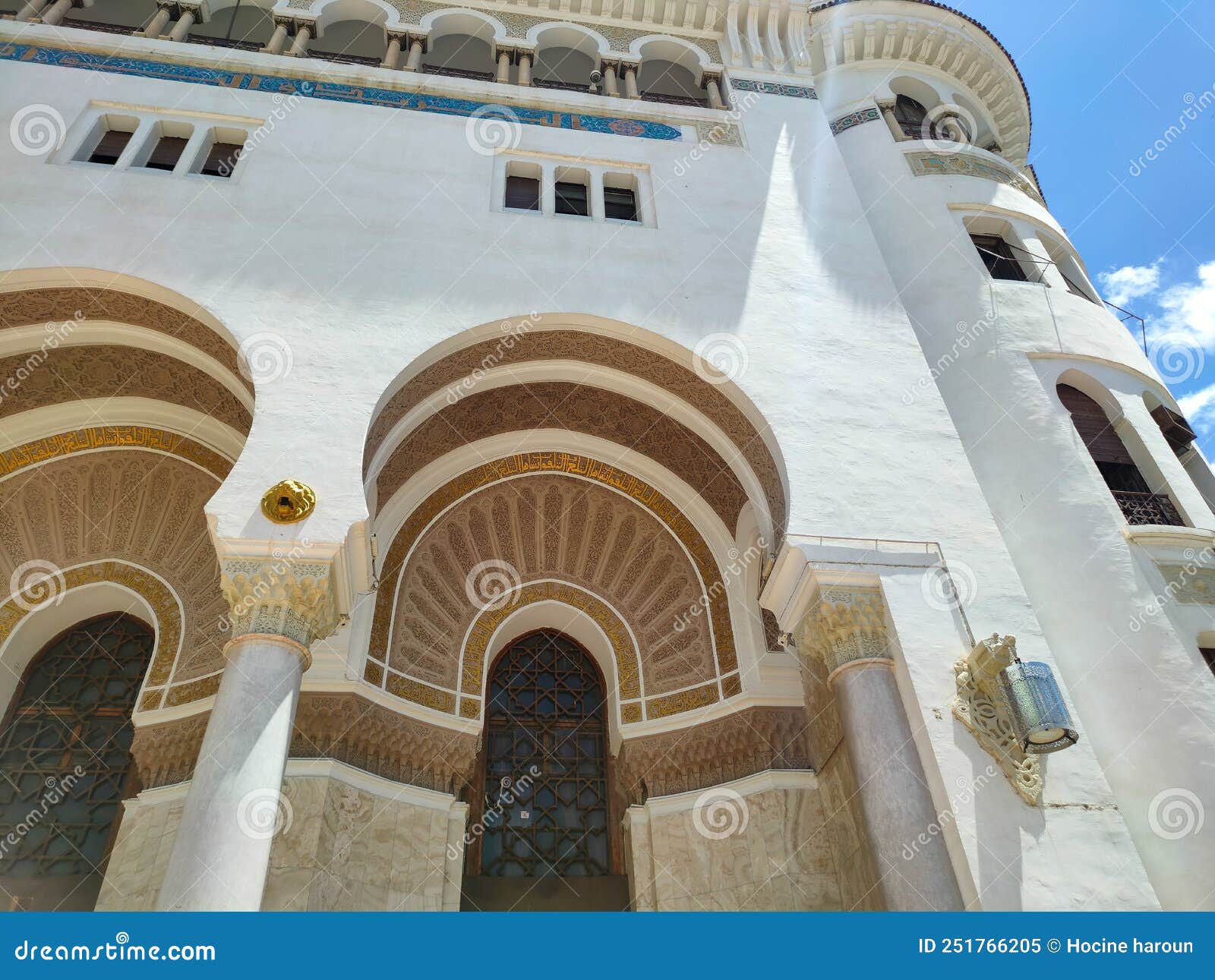 Grande Poste D Alger Algiers Central Post Office Stock Image Image