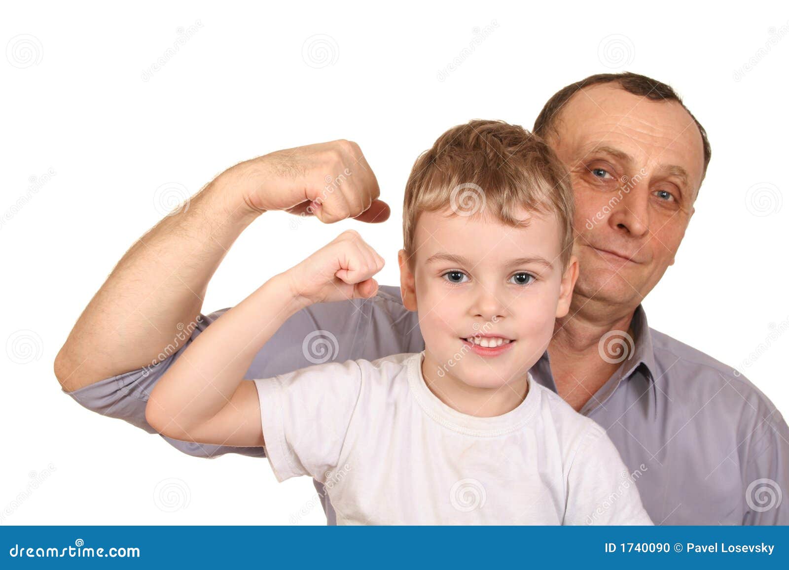 grandfather child biceps